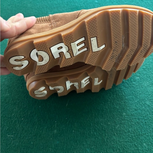 Sorel Joan Of Arctic Wedge II Chelsea Boot Brown Suede 5.5 Waterproof Ankle - Picture 4 of 5